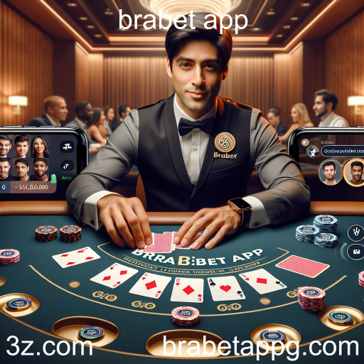 A Revolução dos Jogos Ao Vivo no Brabet App